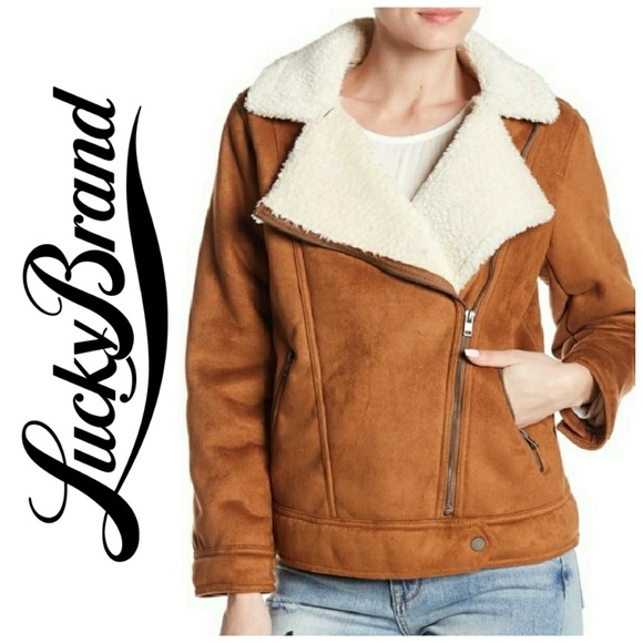 lucky brand shearling jacket